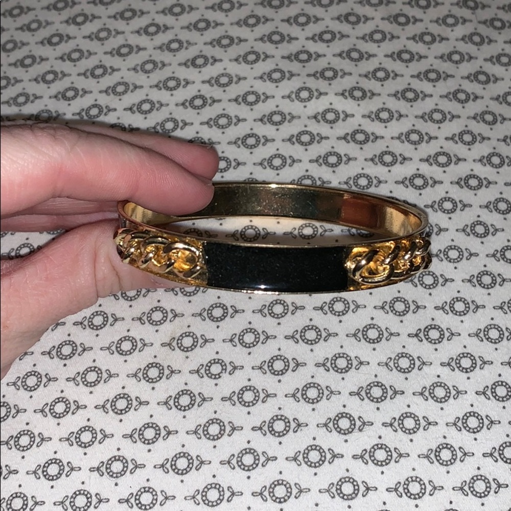 Black and gold bracelet